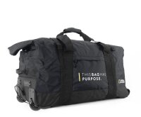 National Geographic Pathway Foldable Wheel Bag M Rollenreisetasche Black