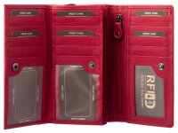 JS Überschlag-Börse RFID BX-835N wallet Querformat fuchsia