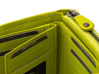 JS Reißverschluss Geldbörse BX-20N wallet RFID-Blocker L. grün