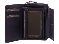 JS Reißverschluss Geldbörse BX-20N wallet RFID-Blocker navy