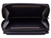 JS Reißverschluss Geldbörse BX-20N wallet RFID-Blocker navy