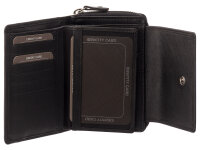 JS Reißverschluss Geldbörse BX-20N wallet RFID-Blocker schwarz