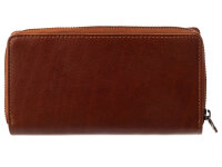 JS Damen Börse Riegel XL C32199 bridgebraun RFID-Blocker