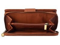 JS Damen Börse Riegel XL C32199 bridgebraun RFID-Blocker