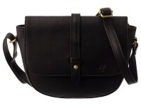 Prato Jagdtasche Umhängetasche H400 Leder black