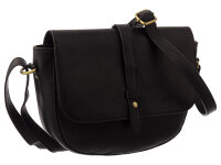 Prato Jagdtasche Umhängetasche H400 Leder black