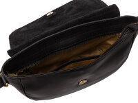 Prato Jagdtasche Umhängetasche H400 Leder black