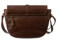 Prato Jagdtasche Umhängetasche H400 Leder brown