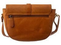 Prato Jagdtasche Umhängetasche H400 Leder light cognac