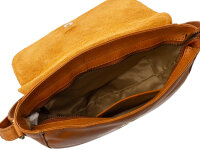 Prato Jagdtasche Umhängetasche H400 Leder light cognac