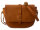 Prato Jagdtasche Umhängetasche H400 Leder light cognac