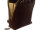 Prato City Rucksack L400 Leder 2 in 1 Rucksack und Umhängetasche brown