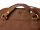 Prato City Rucksack L400 Leder 2 in 1 Rucksack und Umhängetasche dark cognac