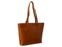 Prato Shopper K400 Leder light cognac