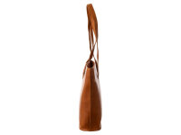 Prato Shopper K400 Leder light cognac