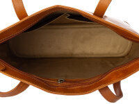 Prato Shopper K400 Leder light cognac