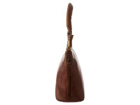 Prato Umhängetasche J401 Leder dark cognac