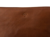 Prato Umhängetasche J401 Leder dark cognac