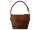 Prato Umhängetasche J401 Leder dark cognac