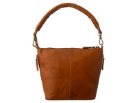 Prato Umhängetasche J401 Leder light cognac