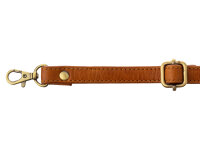 Prato Umhängetasche J401 Leder light cognac