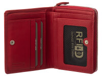 JS Reißverschluss Geldbörse C42206NRFID wallet RFID-Blocker