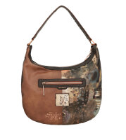 Anekke Shoen Shoulder Bag Beuteltasche 37702-271 braun/beige