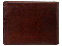 JS Geldbörse Scheintasche C22292 RFID-Blocker Leder Querformat cognac
