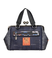 Anekke Contemporary Short Handle Bag B&uuml;geltasche 37801-009 grau/schwarz