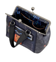 Anekke Contemporary Short Handle Bag B&uuml;geltasche 37801-009 grau/schwarz