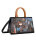 Anekke Contemporary Short Handle Bag Handtasche 37801-221 grau/cognac
