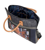 Anekke Contemporary Briefcase Laptoptasche 37806-110 grau/blau