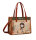 Anekke Peace & Love Shoulder Bag Shopper 38802-182 natur/braun