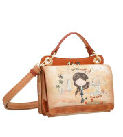 Anekke Peace & Love Cross-Body Bag Überschlagtasche 38803-283 natur/braun