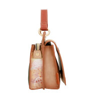 Anekke Peace &amp; Love Cross-Body Bag &Uuml;berschlagtasche 38803-283 natur/braun