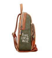 Anekke Peace &amp; Love Backpack Cityrucksack 38805-211 natur/braun