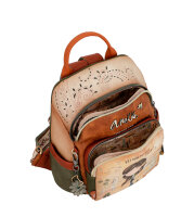 Anekke Peace & Love Backpack Cityrucksack 38805-213 natur/braun