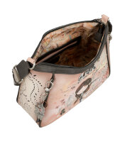 Anekke Peace & Love Cross-Body Bag Umhängetasche 38823-002 natur/schwarz