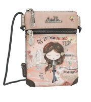 Anekke Peace & Love Cross-Body Bag Umhängetasche 38823-904 natur/schwarz