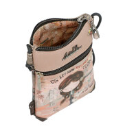Anekke Peace & Love Cross-Body Bag Umhängetasche 38823-904 natur/schwarz