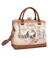 Anekke Hollywood Short Handle Bag Bügeltasche 38701-061 natur/braun