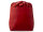 Prato City Rucksack L400 Leder 2 in 1 Rucksack und Umhängetasche red