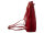 Prato City Rucksack L400 Leder 2 in 1 Rucksack und Umhängetasche red