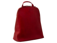 Prato City Rucksack L401 Dayback Leder red
