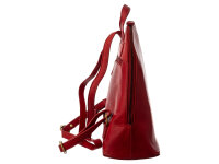 Prato City Rucksack L401 Dayback Leder red