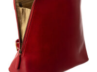 Prato City Rucksack L401 Dayback Leder red