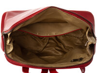 Prato City Rucksack L401 Dayback Leder red