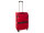 Top Travel  Koffer Spinner 42243060 ca. 60 cm mit Dehnfalte rot / schwarz