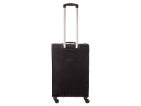 Top Travel  Koffer Spinner 42243060 ca. 60 cm mit Dehnfalte schwarz