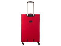 Top Travel  Koffer Spinner 42243071 ca. 70 cm mit Dehnfalte rot / schwarz